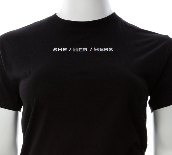 She/Her/Hers Pronouns T-Shirt